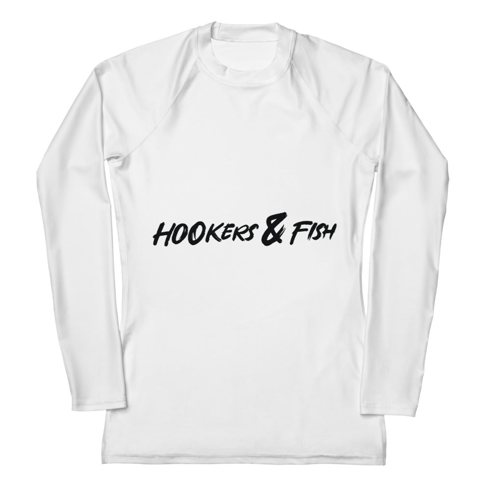 Women's Hookers and Fish Rash Guard
