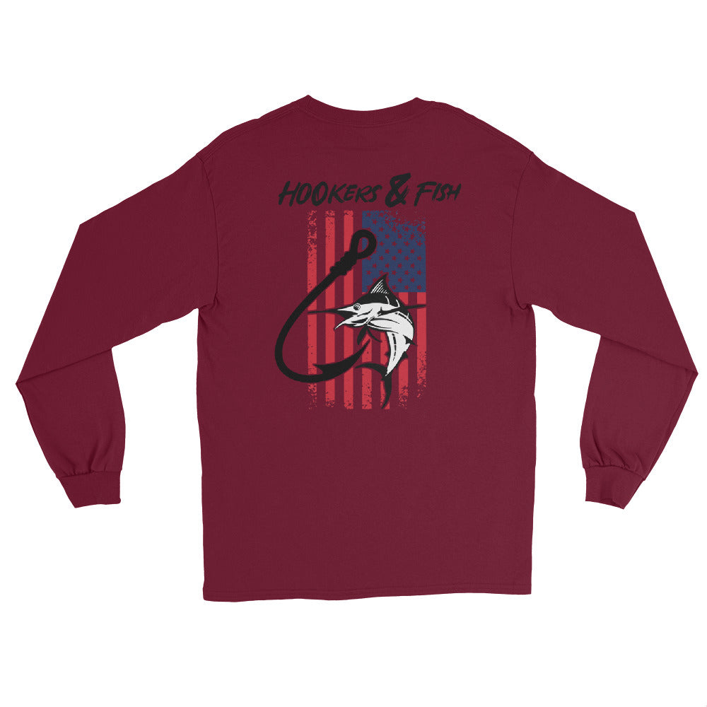 Hookers and Fish Long Sleeve Tee