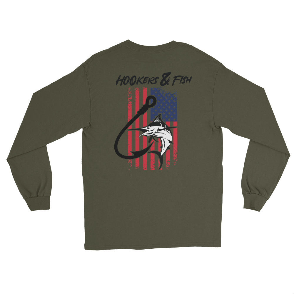 Hookers and Fish Long Sleeve Tee