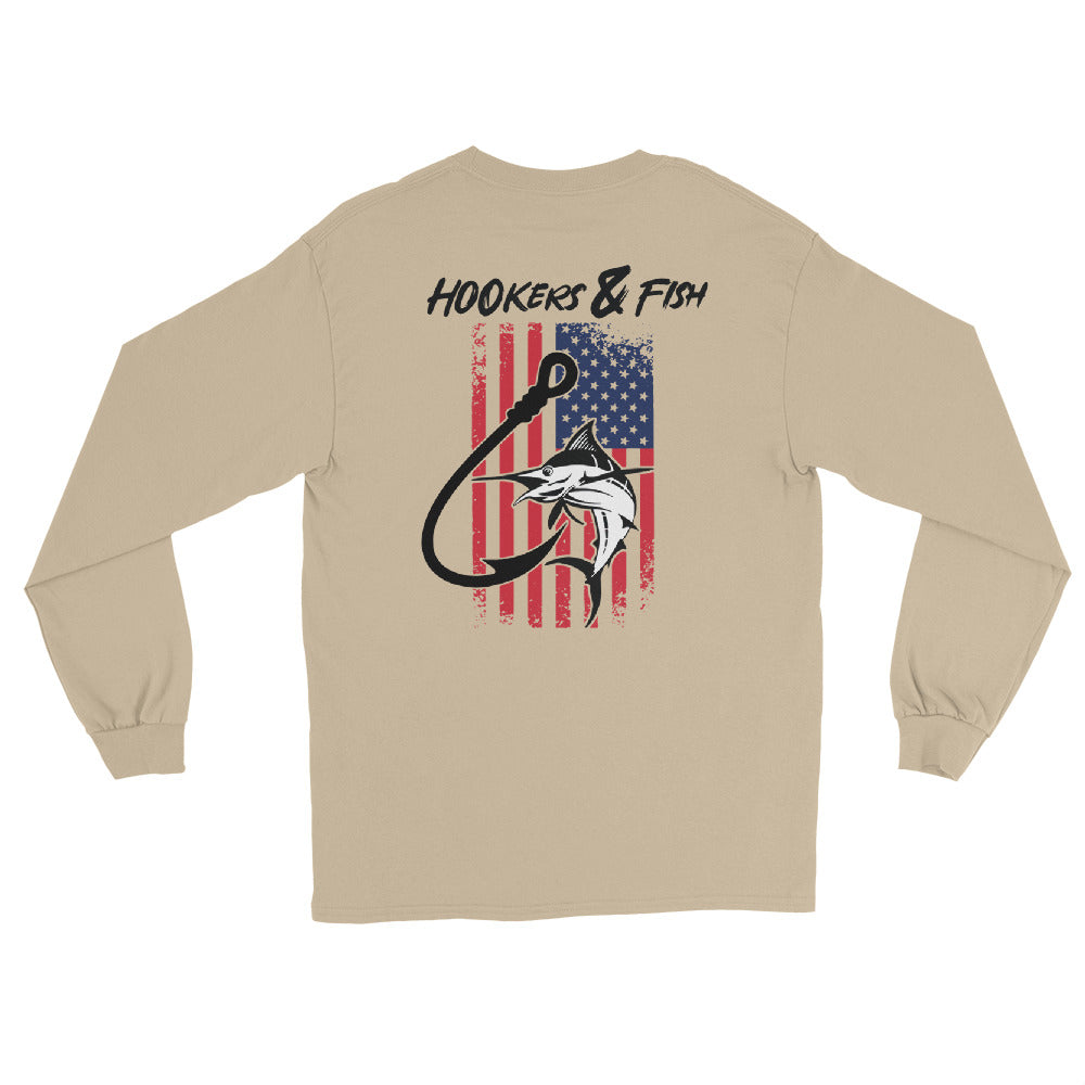 Hookers and Fish Long Sleeve Tee