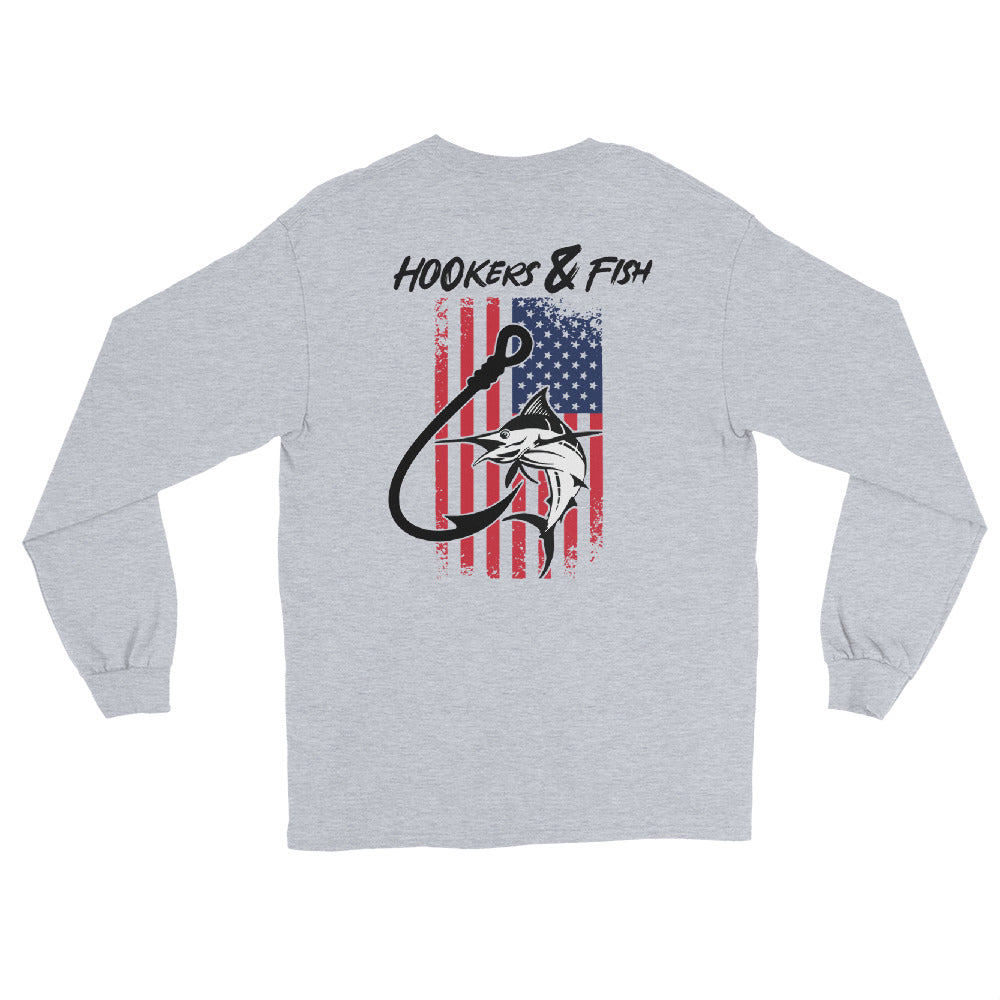 Hookers and Fish Long Sleeve Tee