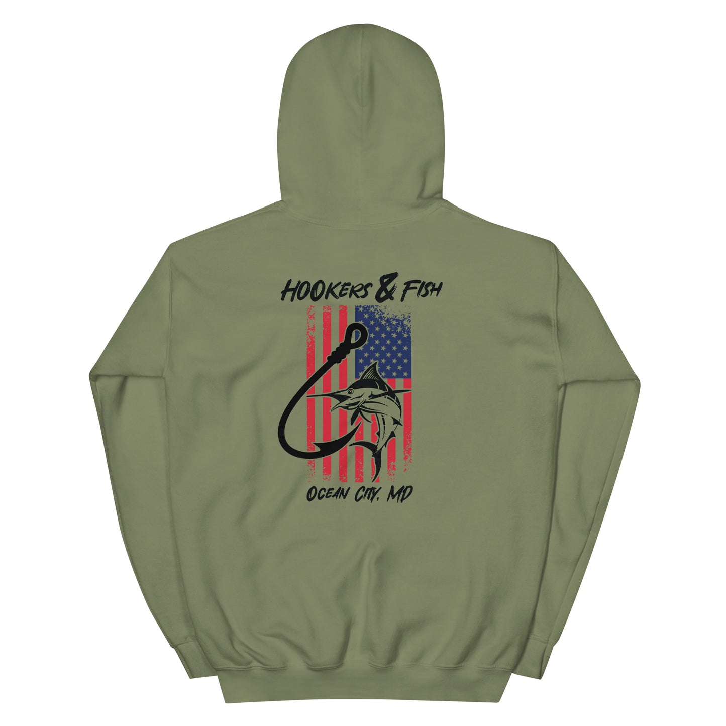 Hookers and Fish OCMD Hoodie