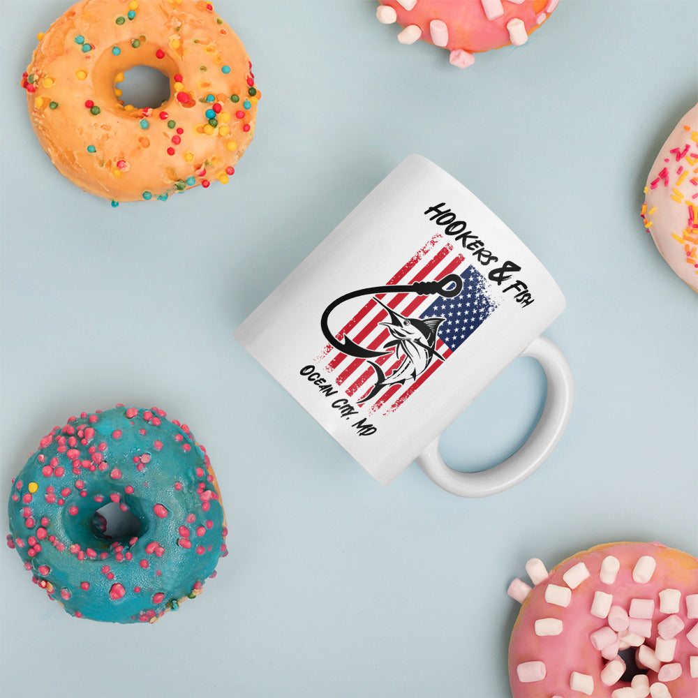 Hookers and Fish OCMD Mug
