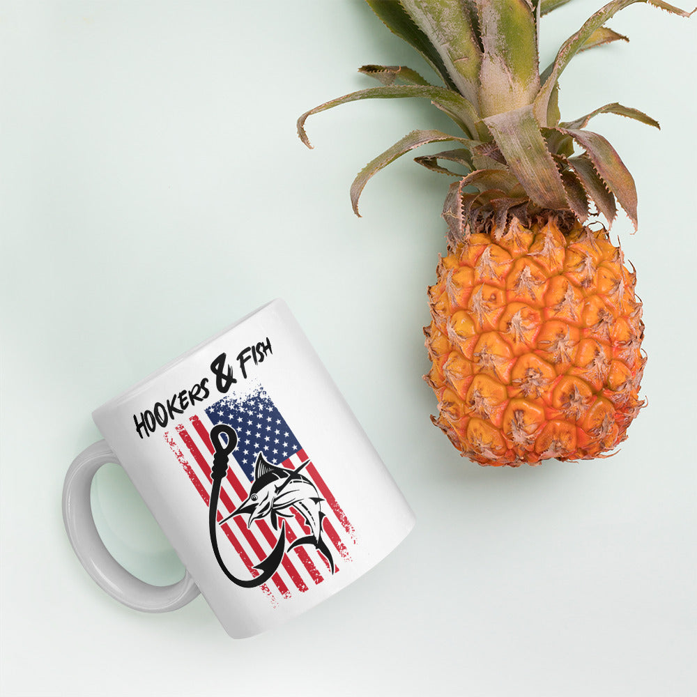 Hookers and Fish Mug