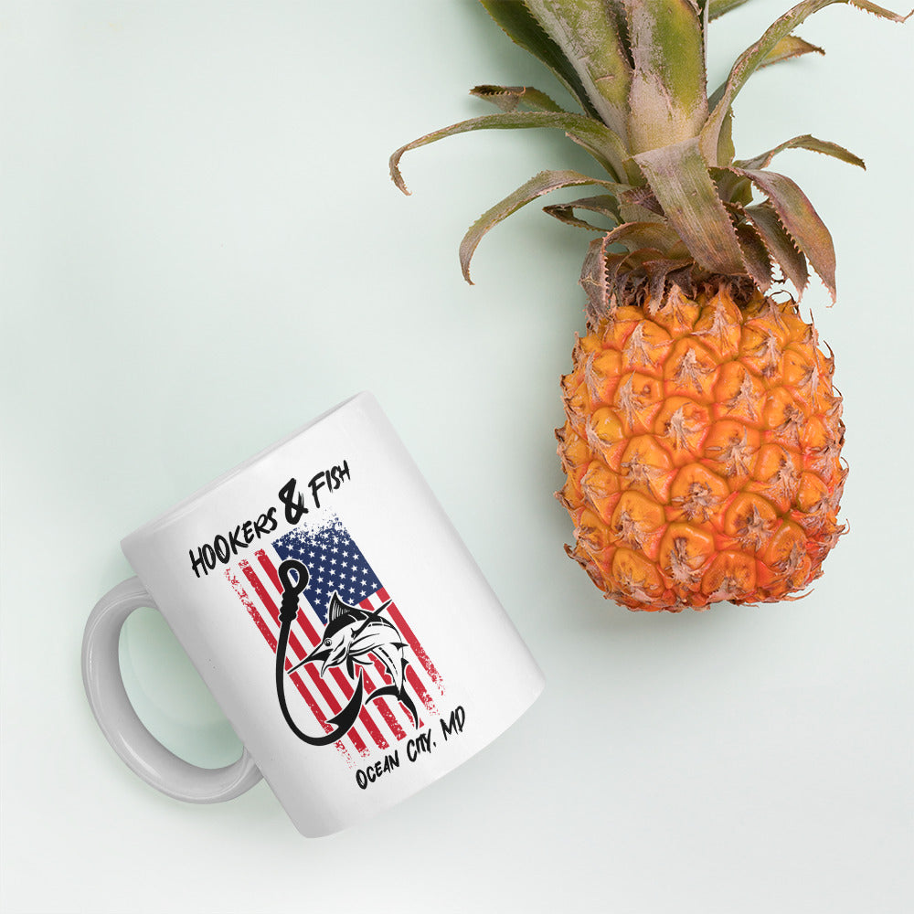 Hookers and Fish OCMD Mug