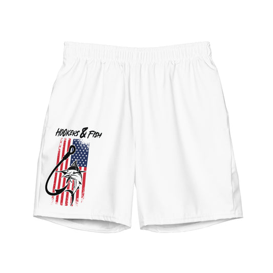 Men's Hookers and Fish Swim Trunks